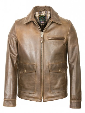 Schott N.Y.C. Delivery Leather Jacket